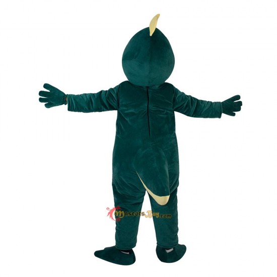 Green Dinosaur Dragon Crocodilian Mascot Costume Cosplay
