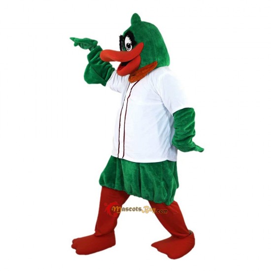 Green Duck Mascot Costume Cosplay