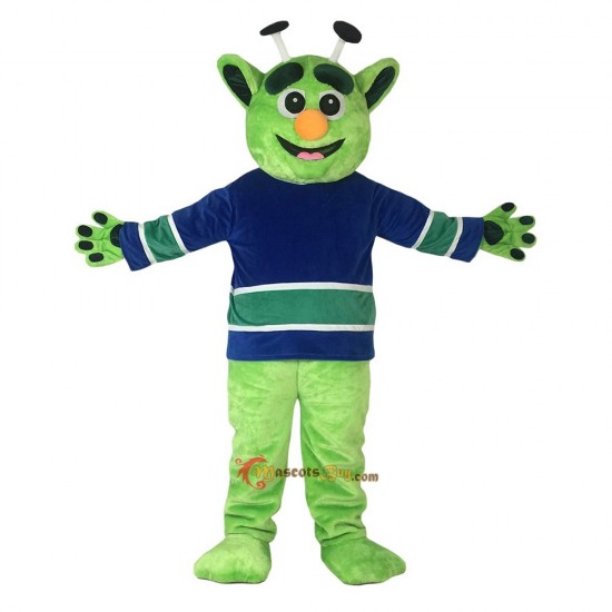Green Elves Monsters Mascot Costume Cosplay