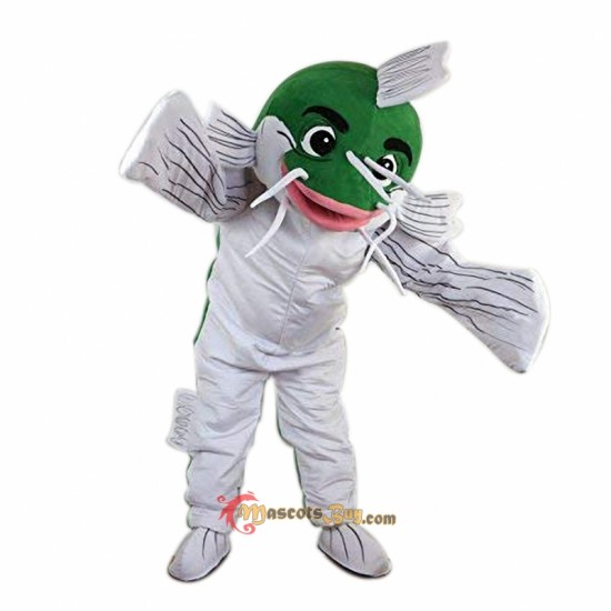 Green Fish Mascot Costume Cosplay