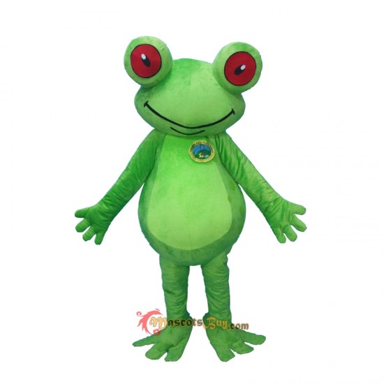 Green Frog Mascot Costume Cosplay
