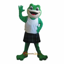 Green Frog Mascot Costume Cosplay
