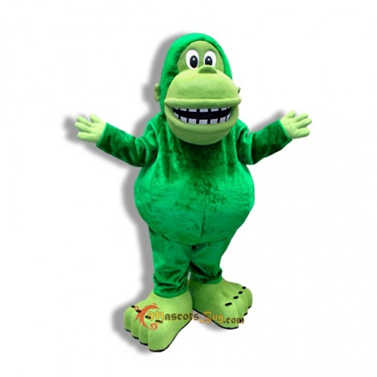 Green Lovely Monkey Mascot Costume Cosplay