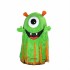 Green Martian Mascot Costume Cosplay