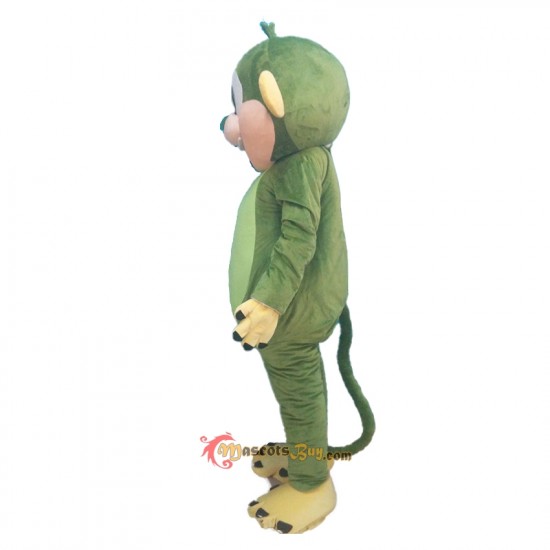 Green Monkey Mascot Costume Cosplay