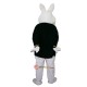 Green Suit Easter Bunny Mascot Costume Cosplay