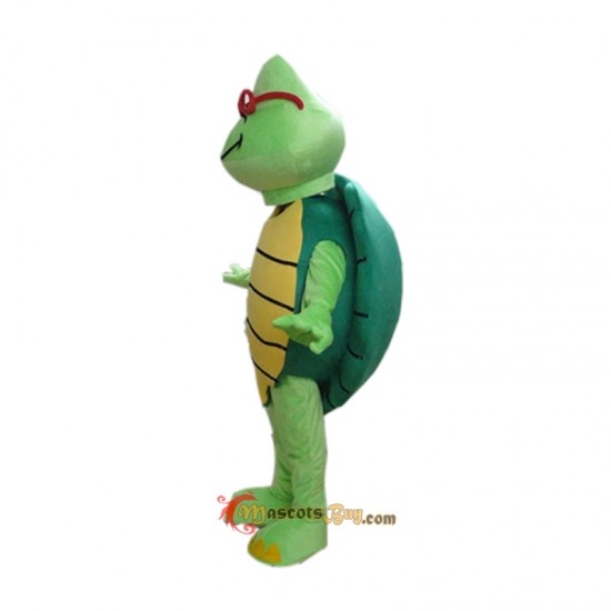 Green Turtle Mascot Costume Cosplay