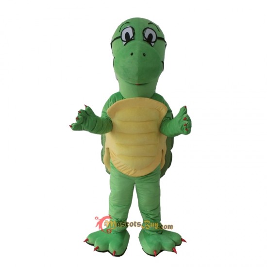 Green Turtle Mascot Costume Cosplay