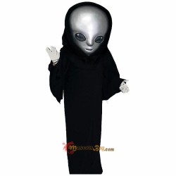Grey Alien Lightweight Mascot Costume Cosplay