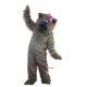 Grey Cat Mascot Costume Cosplay