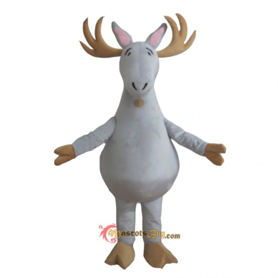 Grey Deer Mascot Costume Cosplay