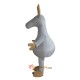Grey Deer Mascot Costume Cosplay