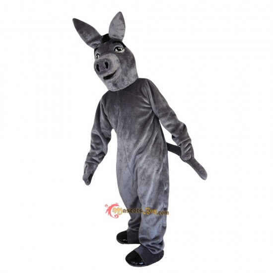 Grey Donkey Mascot Costume Cosplay