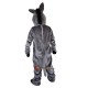 Grey Donkey Mascot Costume Cosplay