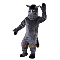 Grey Horse Mascot Costume Cosplay