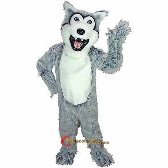 Grey Husky Dog Mascot Costume Cosplay