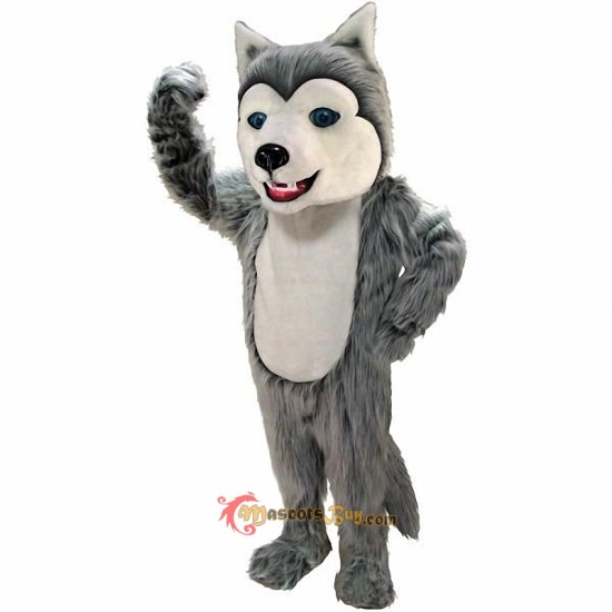 Grey Husky Lightweight Mascot Costume Cosplay