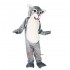 Grey Leopard Panther Cat Lynx Mascot Costume Cosplay