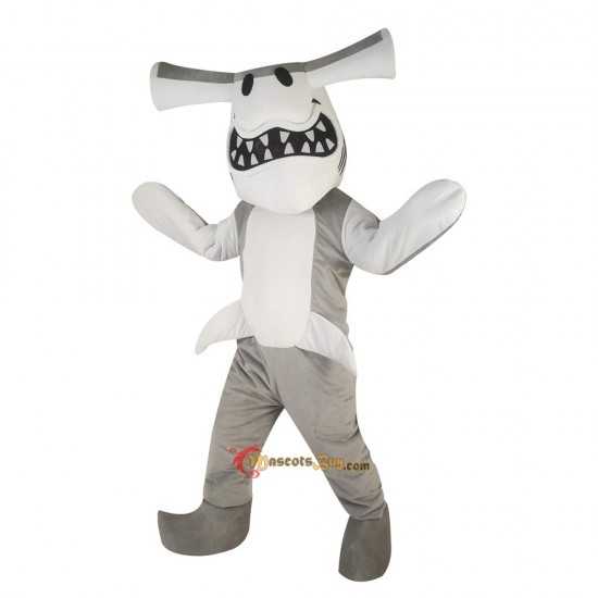 Grey Shark Tiger Shark Mascot Costume Cosplay