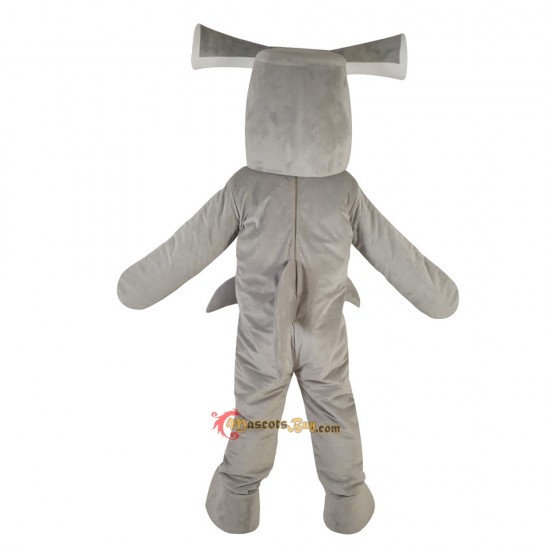 Grey Shark Tiger Shark Mascot Costume Cosplay