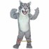 Grey Wildcat Mascot Costume Cosplay