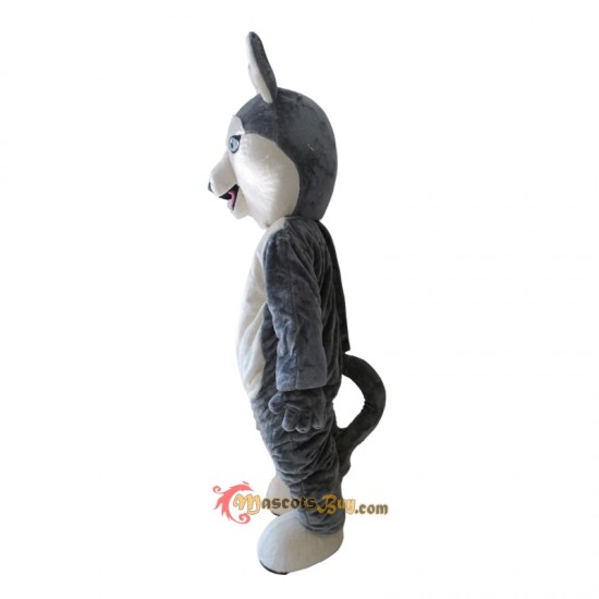 Grey Wolf Siberian Husky Mascot Costume Cosplay