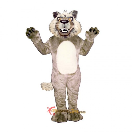 Growling Wolf Mascot Costume Cosplay