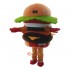 Hamburger Cartoon Mascot Costume Cosplay