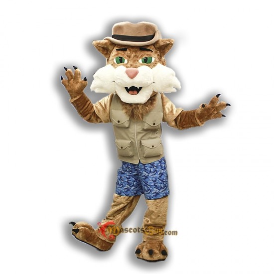 Handsome Cat Mascot Costume Cosplay