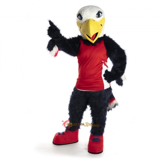 Handsome Charm Eagle Mascot Costume Cosplay