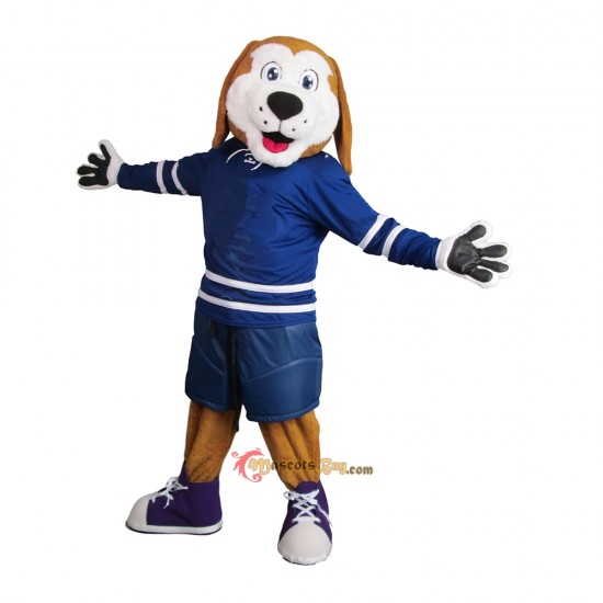 Handsome Duke Dog Mascot Costume Cosplay