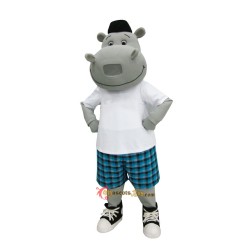 Handsome Hippo Mascot Costume Cosplay