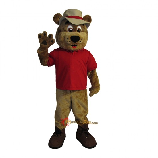 Handsome Pete Bear Mascot Costume Cosplay