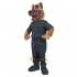 Handsome Police Dog Mascot Costume Cosplay
