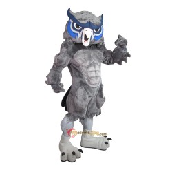 Handsome Power Owl Mascot Costume Cosplay