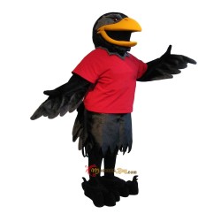 Handsome Raven Mascot Costume Cosplay