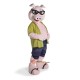 Handsome Swimming Pig Mascot Costume Cosplay