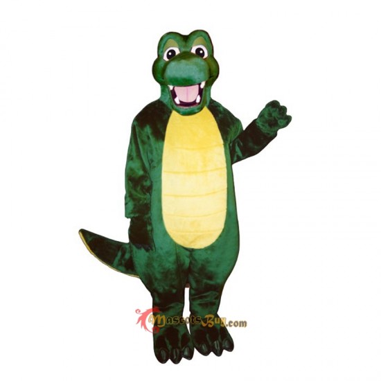 Happy Alligator Mascot Costume Cosplay
