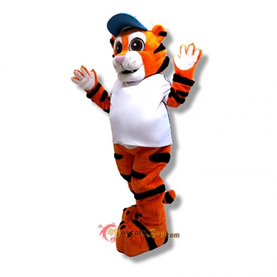 Happy Baby Tiger Mascot Costume Cosplay