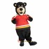 Happy Black Bear Mascot Costume Cosplay