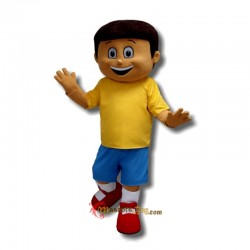 Happy Boy Mascot Costume Cosplay