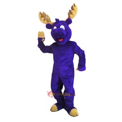 Happy Charming Moose Mascot Costume Cosplay