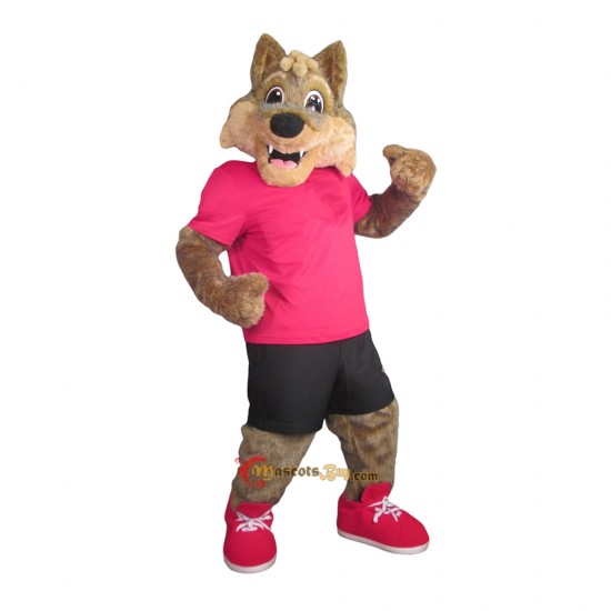 Happy Coyote Mascot Costume Cosplay