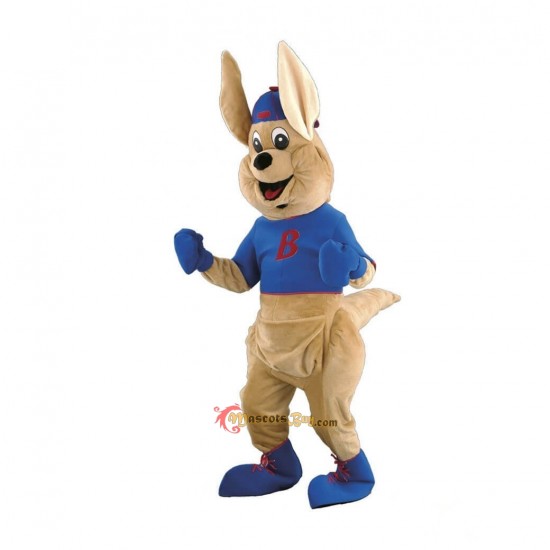 Happy Cute Kangaroo Mascot Costume Cosplay