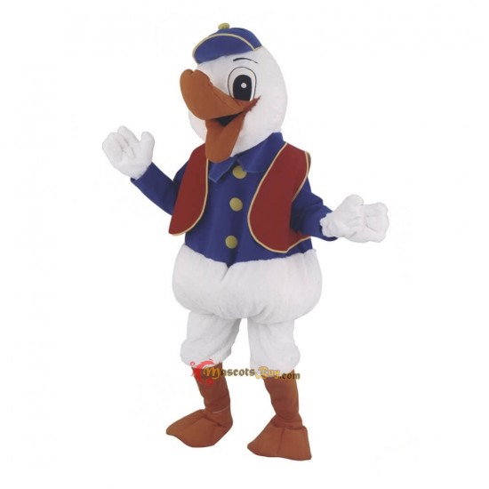 Happy Duck Mascot Costume Cosplay