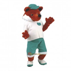 Happy Fox Mascot Costume Cosplay