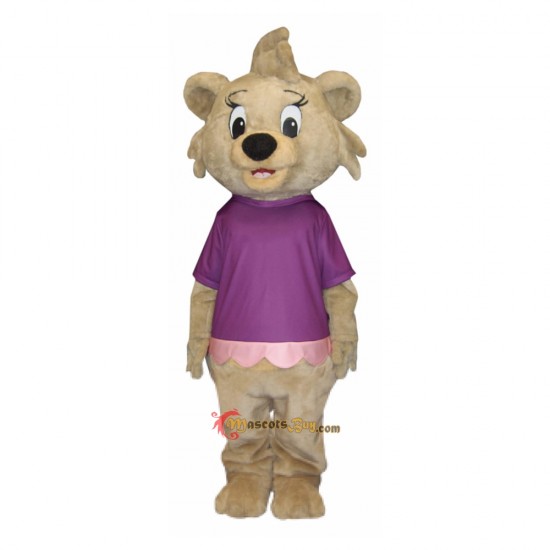 Happy Girl Bear Mascot Costume Cosplay