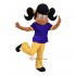 Happy Girl Mascot Costume Cosplay