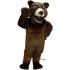 Happy Grizzly Bear Mascot Costume Cosplay