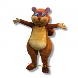 Happy Lovely Squirrel Mascot Costume Cosplay